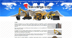 Desktop Screenshot of kalvarija-cop.com